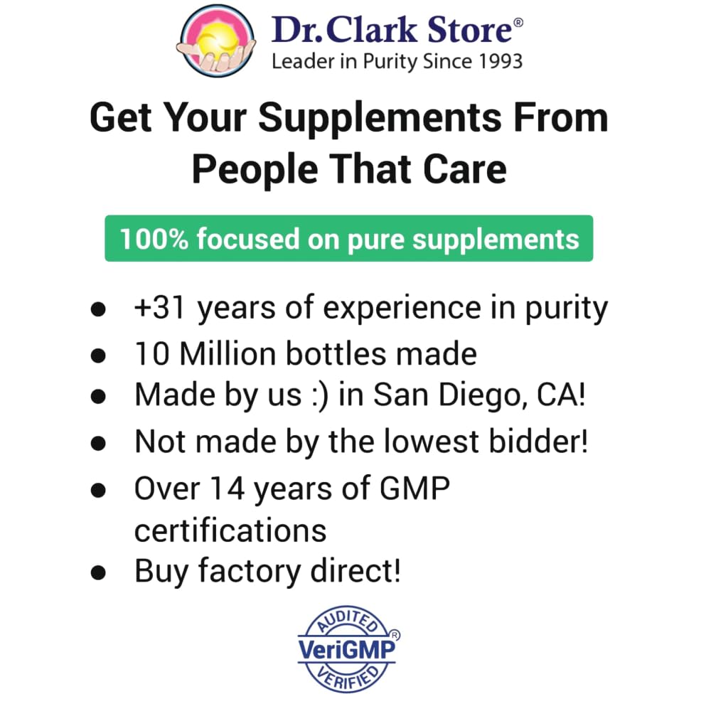 Dr. Clark Store pepsin label close-up with 700 mg per capsule