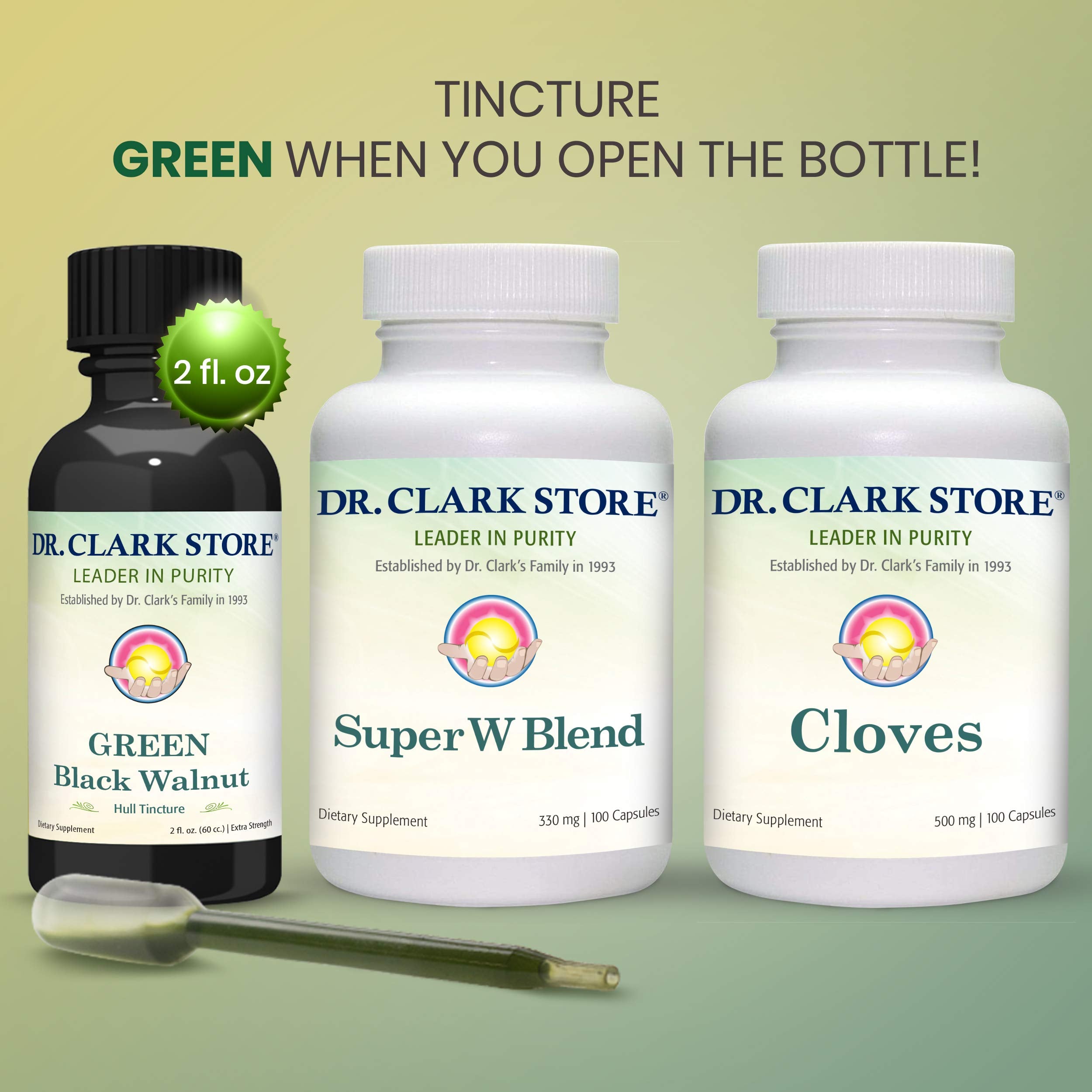 Dr Clark Store protocol instruction card with clear steps