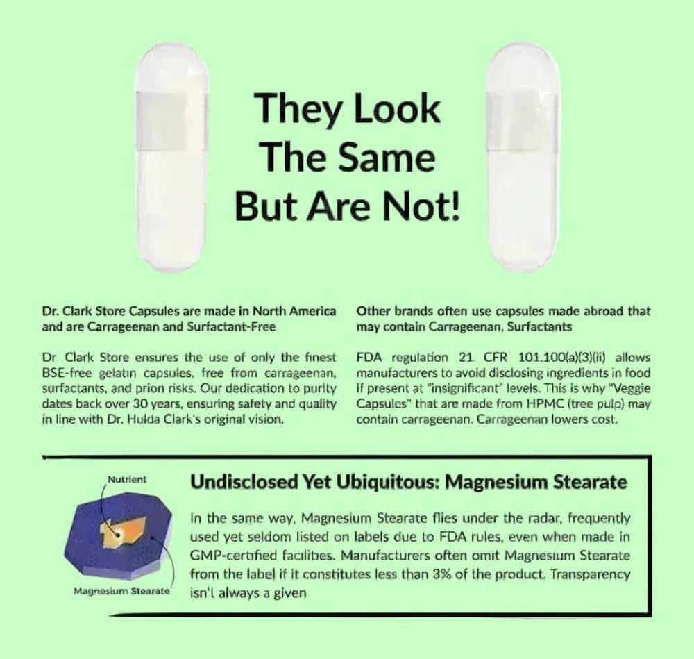 Dr. Clark Vitamin B6 nutrition panel close-up for informed choice.
