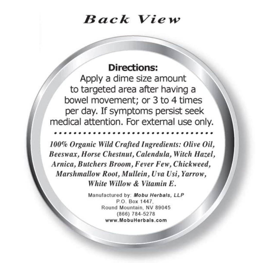 Dr. Cole's Hemorrhoid Balm application swatch — smooth glide for sensitive areas.