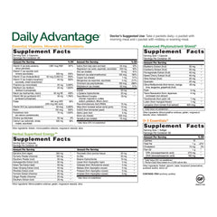 Dr. David Williams Daily Advantage immune-support packets with fresh fruit nearby