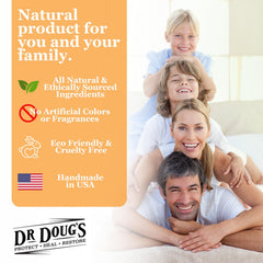 Dr. Doug's magnesium balm safe for all ages for family use
