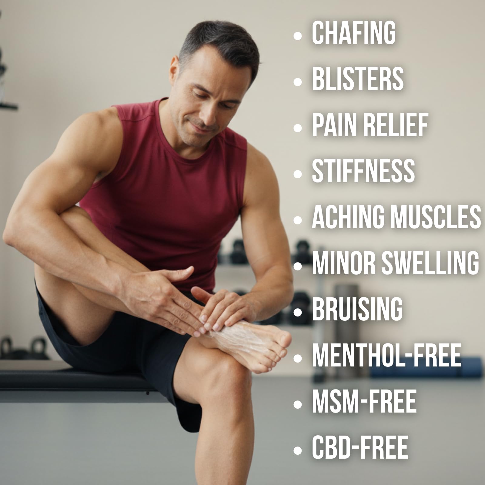 Dr. Doug's Recovery Balm magnesium jar highlighting deep hydration and joint comfort.