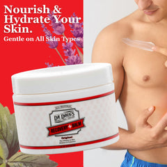 Dr. Doug's Recovery Balm packaging front label emphasizes organic formula.