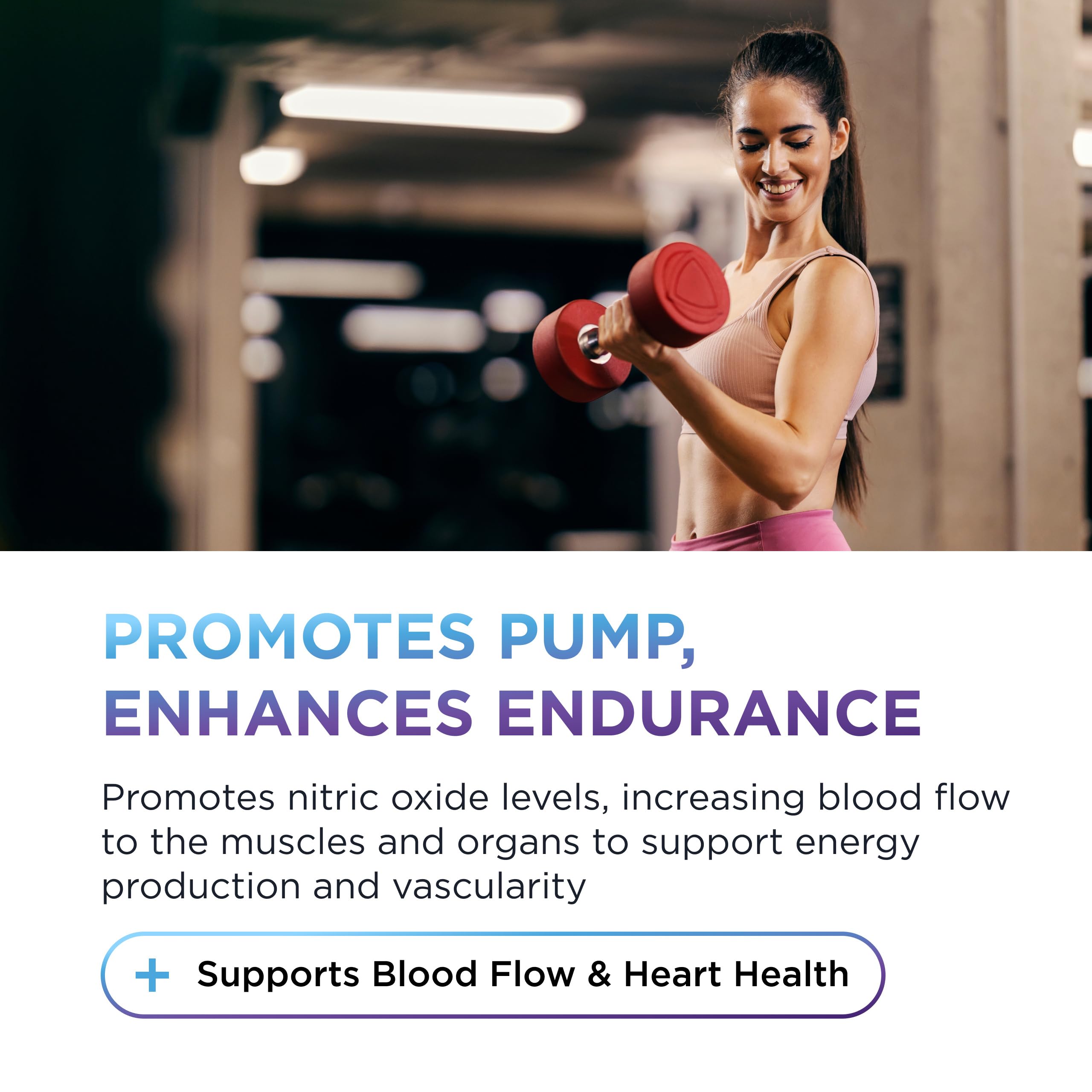 Pouring Dr. Emil's ARGININE Plus tablets from the bottle.