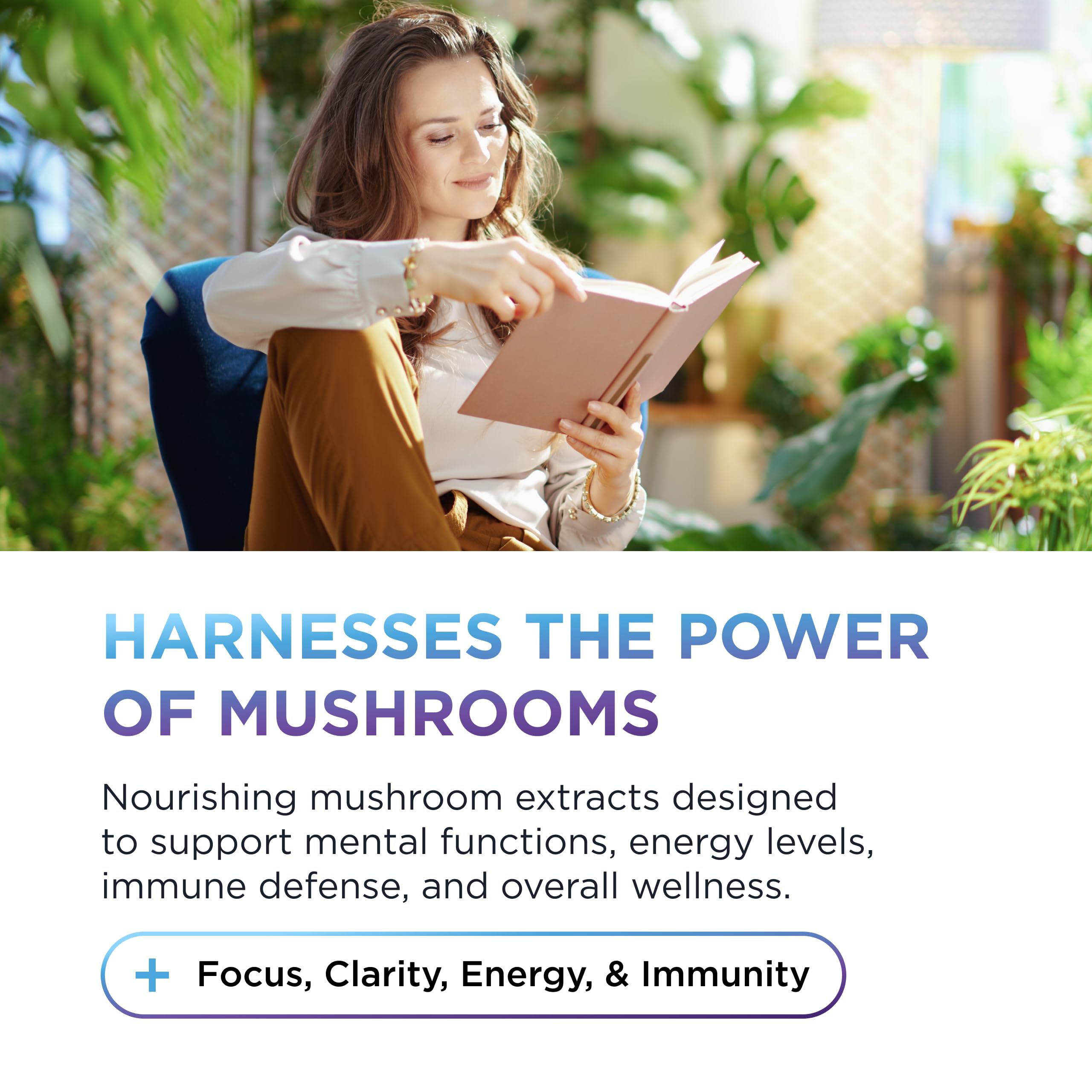 DR. EMIL NUTRITION 10 Mushroom bottle pouring for on-the-go daily use