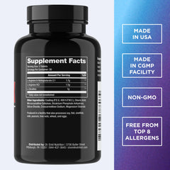 DR. EMIL NUTRITION Elite L Arginine tablets offer convenient daily dosing for endurance support