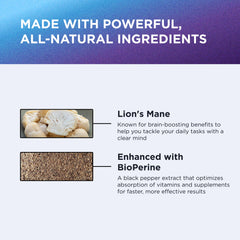 Dr. Emil Nutrition bottle label showcasing gluten-free and non-GMO attributes.
