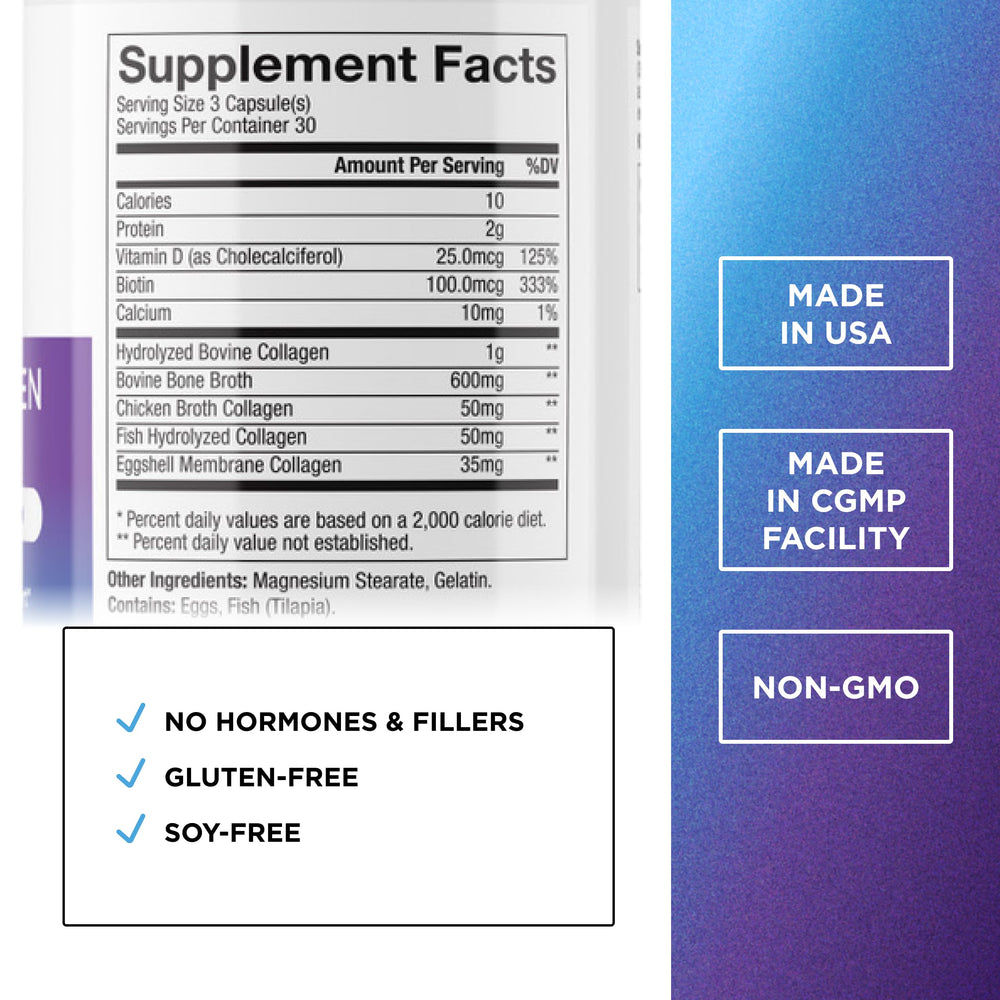 Close-up of DR. EMIL NUTRITION capsules for easy daily use