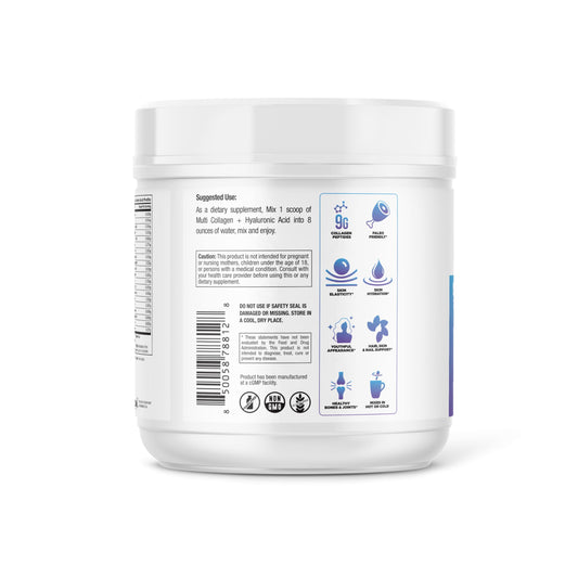 DR. EMIL NUTRITION Multi Collagen Plus Peppermint Tea scoop for daily protein.