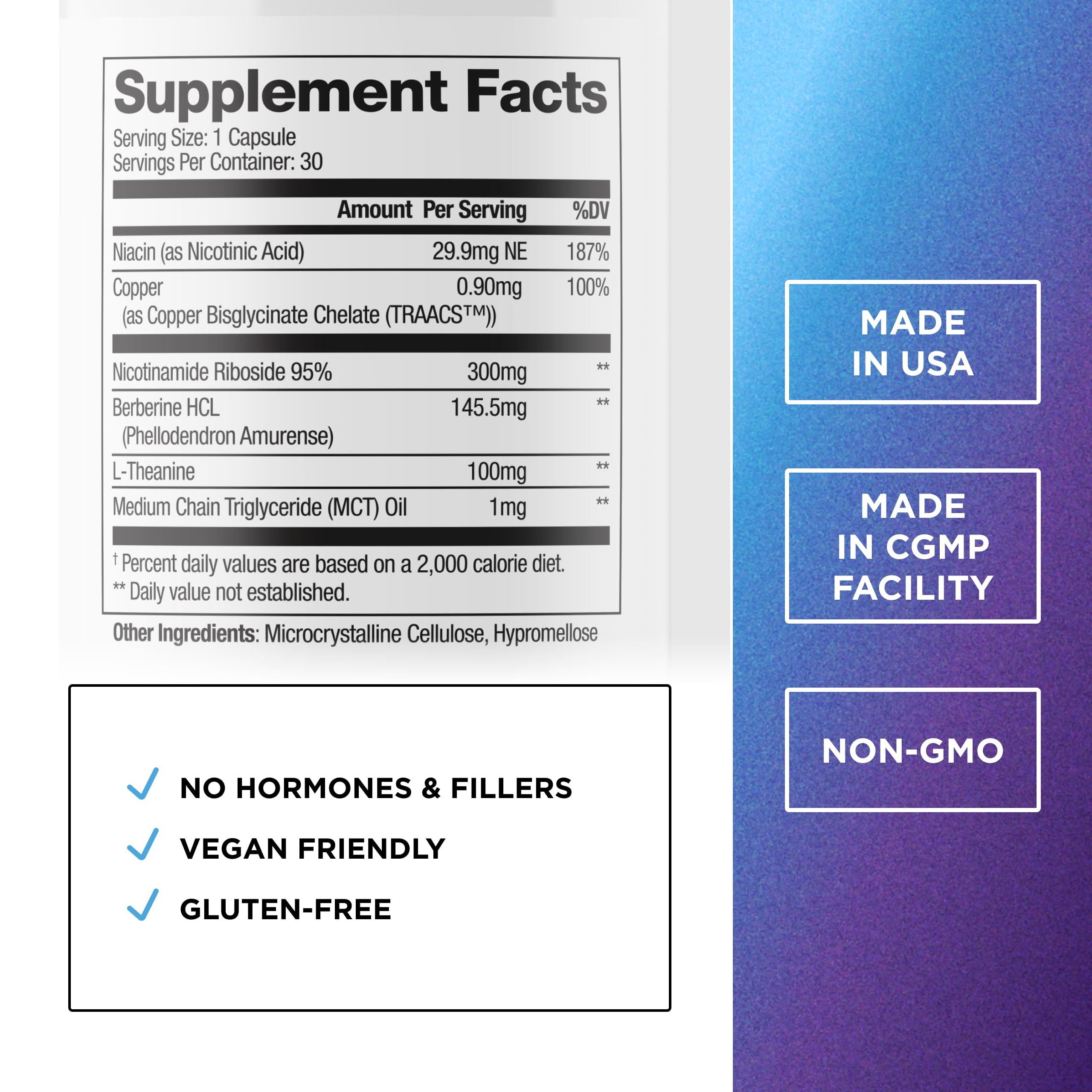 DR. EMIL NUTRITION NAD+ Boost capsules ready for daily use