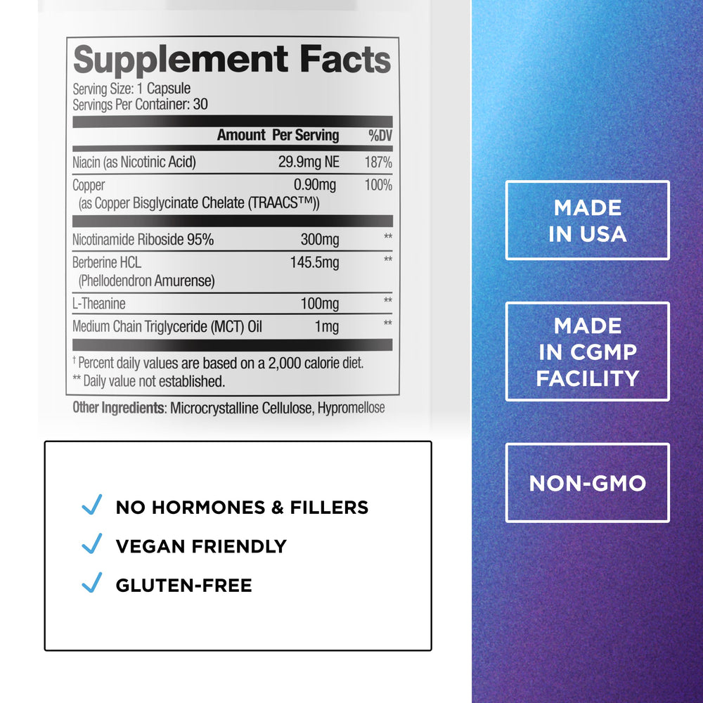 DR. EMIL NUTRITION NAD+ Boost capsules ready for daily use