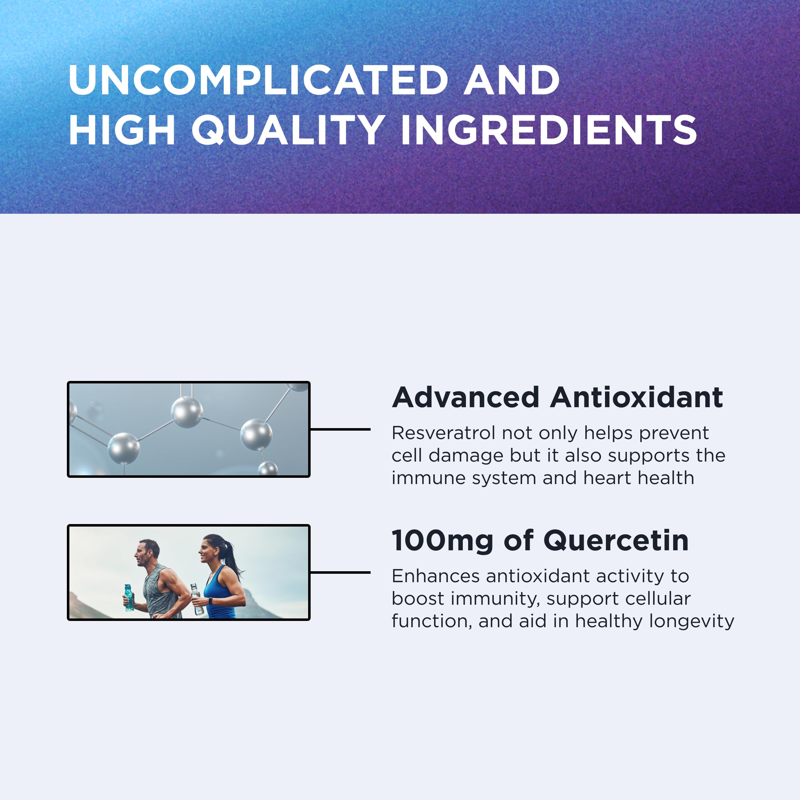 DR. EMIL NUTRITION Resveratrol daily-use capsules taken as part of routine wellness