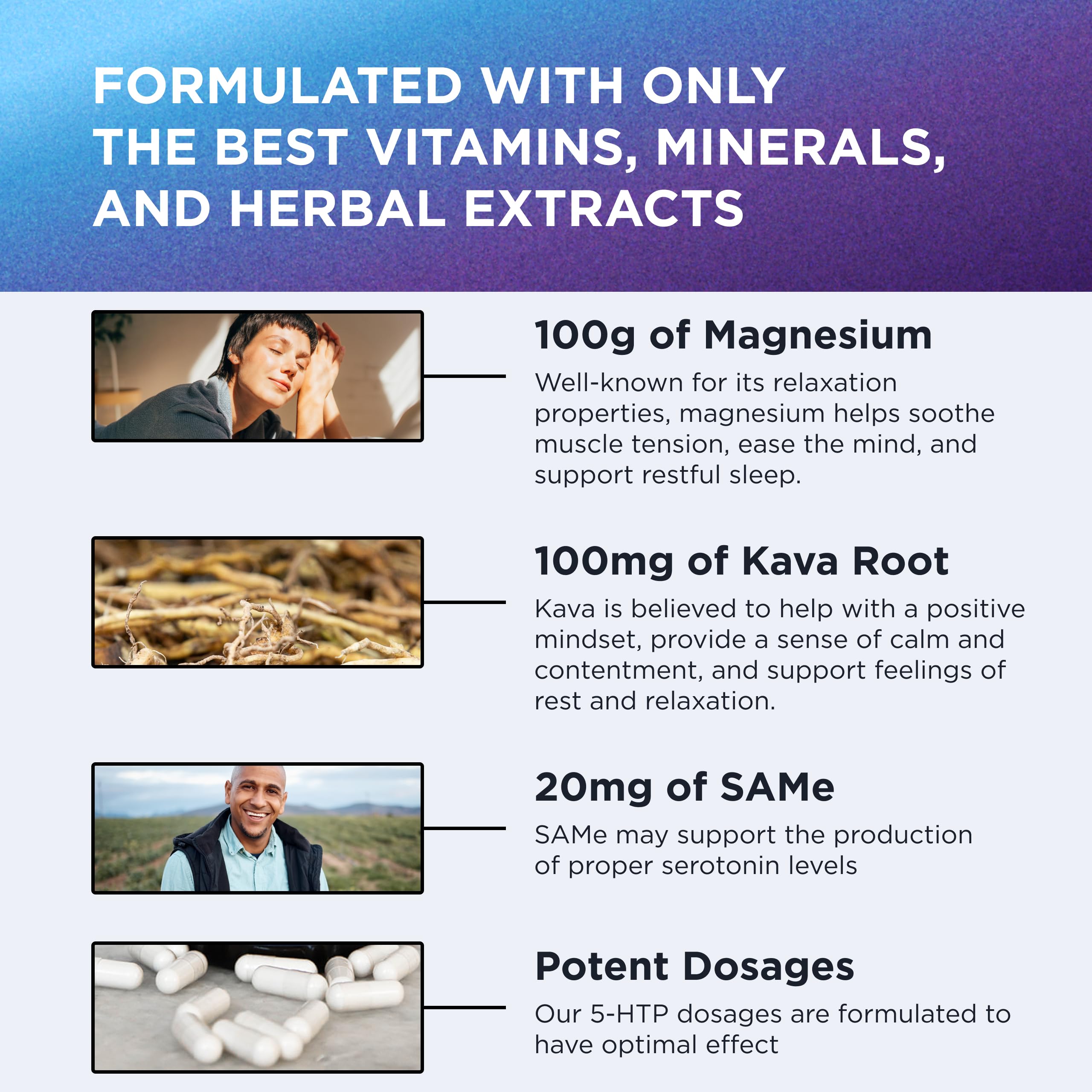 DR. EMIL NUTRITION SAM-e with B6 formula bottle for mental clarity.