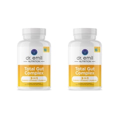 DR. EMIL NUTRITION Total Gut Health Complex bottle for daily gut support