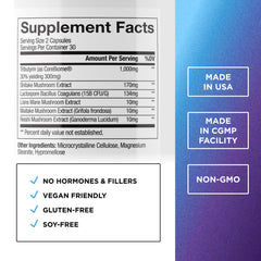 DR. EMIL NUTRITION capsules closeup showing balanced gut microbiome potential