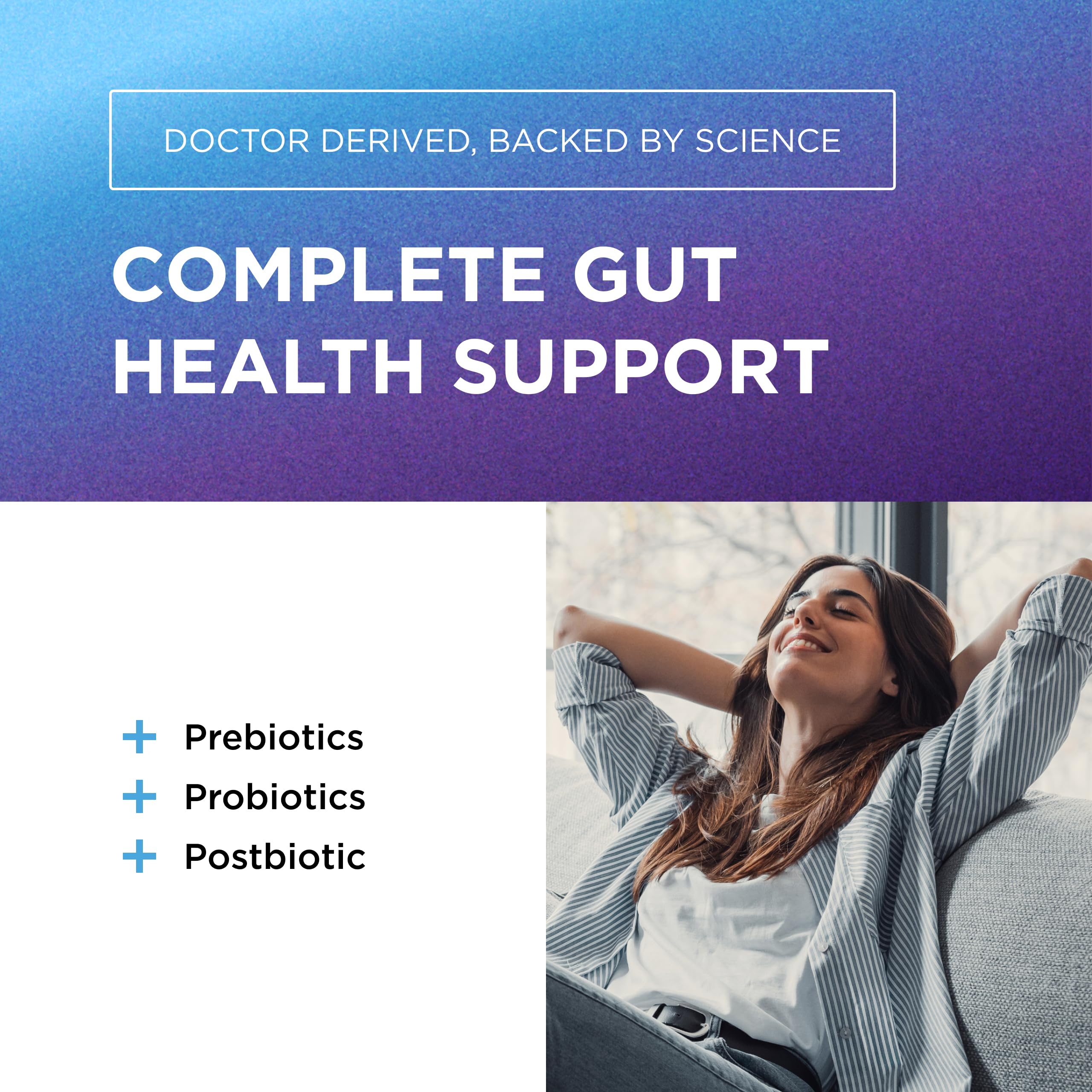 DR. EMIL NUTRITION Total Gut Complex prebiotic mushroom blend fuels gut microbes