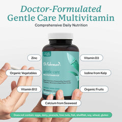 Dr. Fuhrman Gentle Care vegan D3 vitamin bottle for bone and immune health