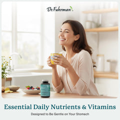 Kelp-based iodine illustration on Dr. Fuhrman Gentle Care packaging