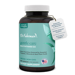 Two-month supply packaging of Dr. Fuhrman Gentle Care multivitamin