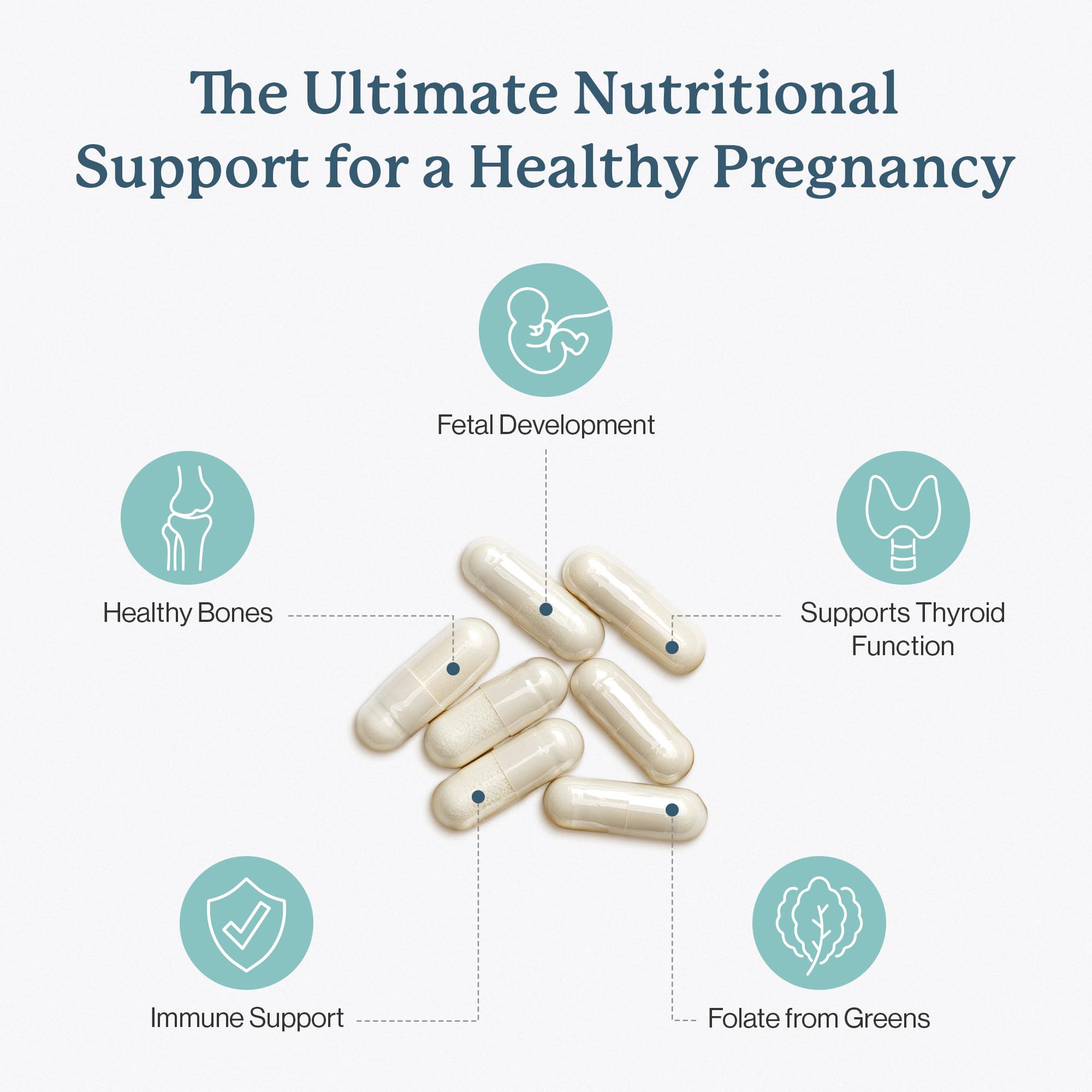 Dr. Fuhrman Prenatal bottle label shows no synthetic folic acid and rich B12.
