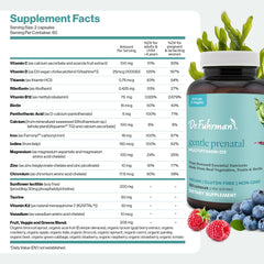 Dr. Fuhrman Prenatal iodine and calcium from seaweed image suggests thyroid and bone health.