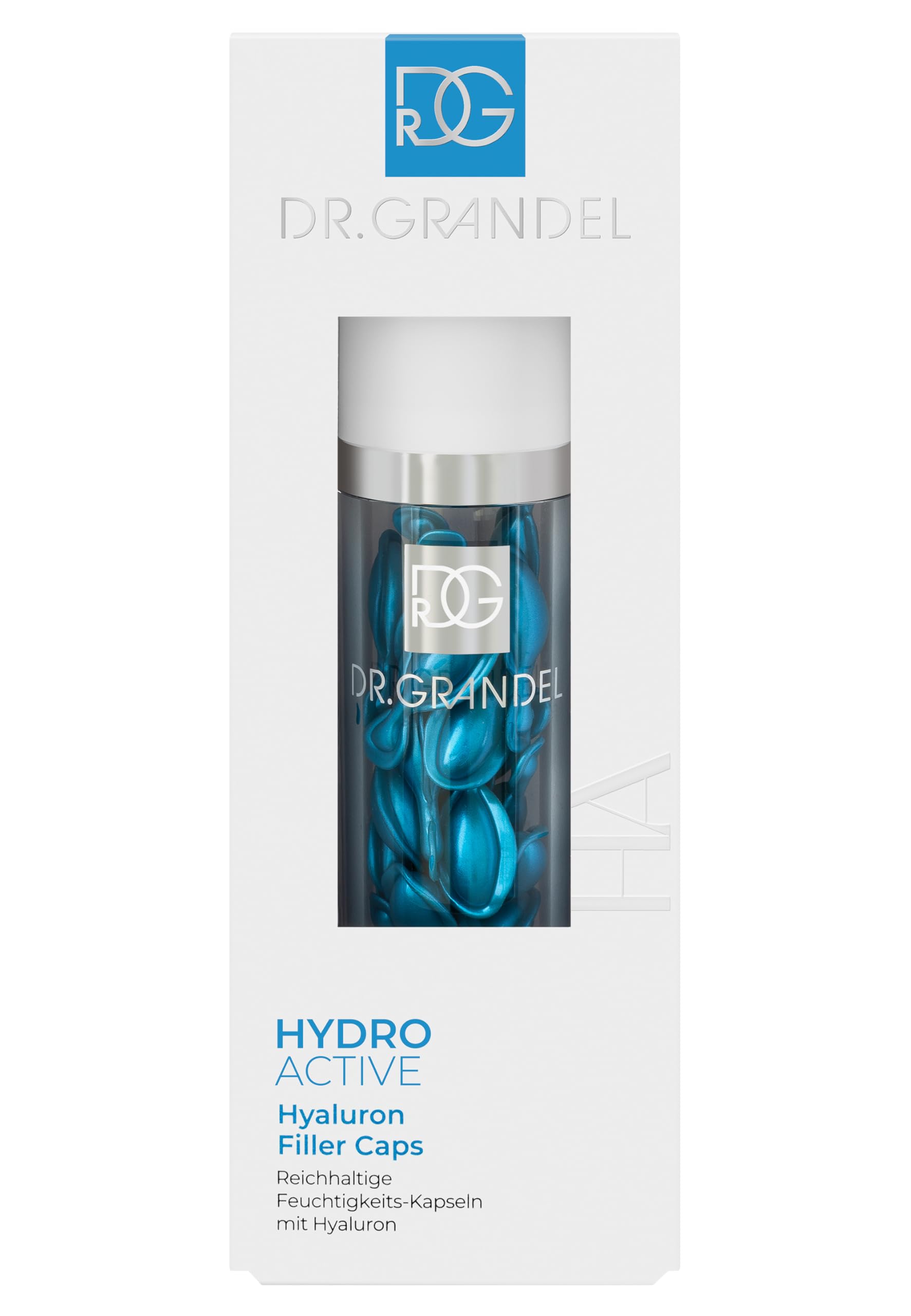 Dr. Grandel Hydro Active Hyaluron Filler Caps unboxing and skin care routine synergy.