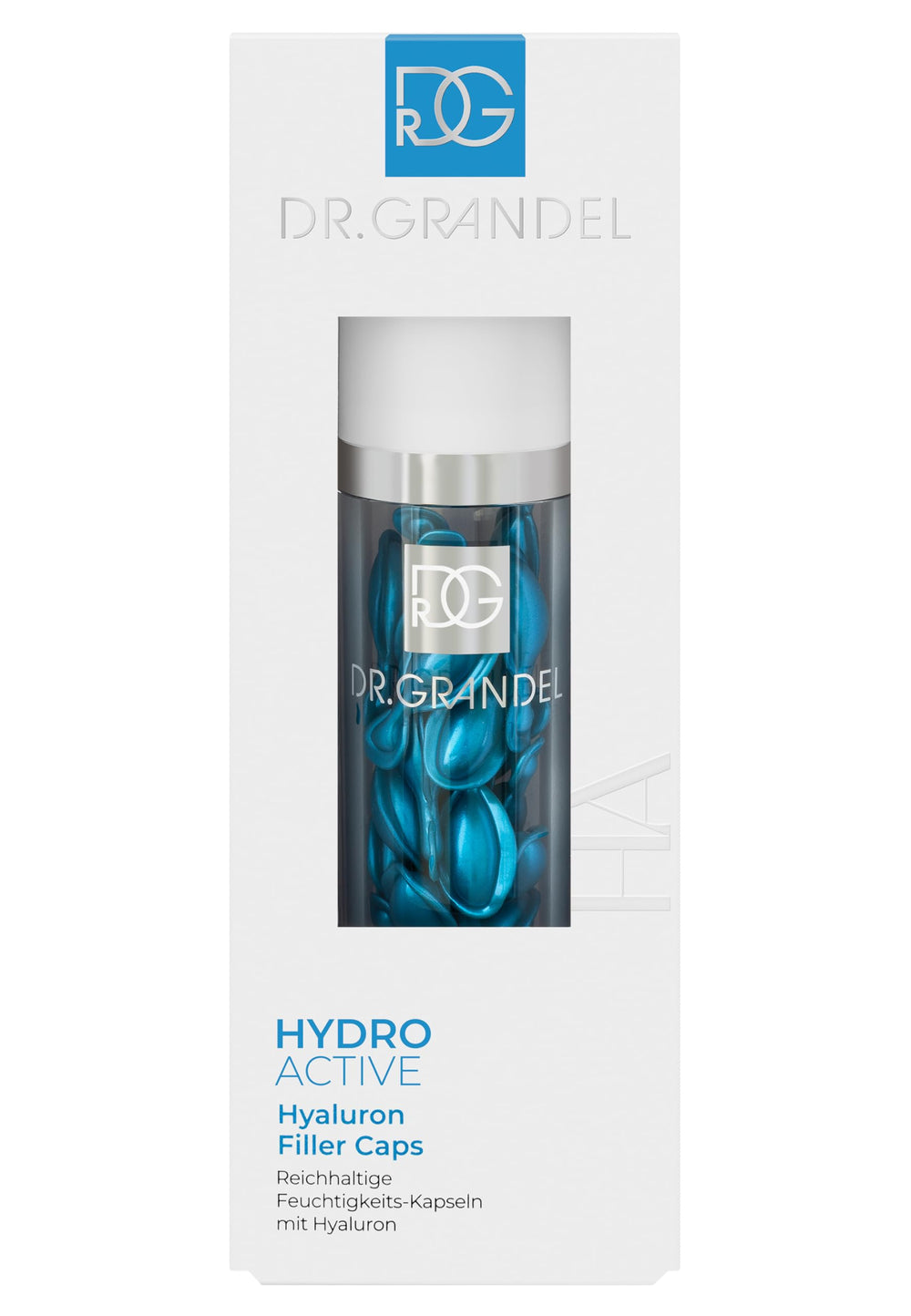 Dr. Grandel Hydro Active Hyaluron Filler Caps unboxing and skin care routine synergy.