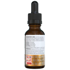 Dr. Green Mom Bronchial Calm Kids non-GMO seal visible.