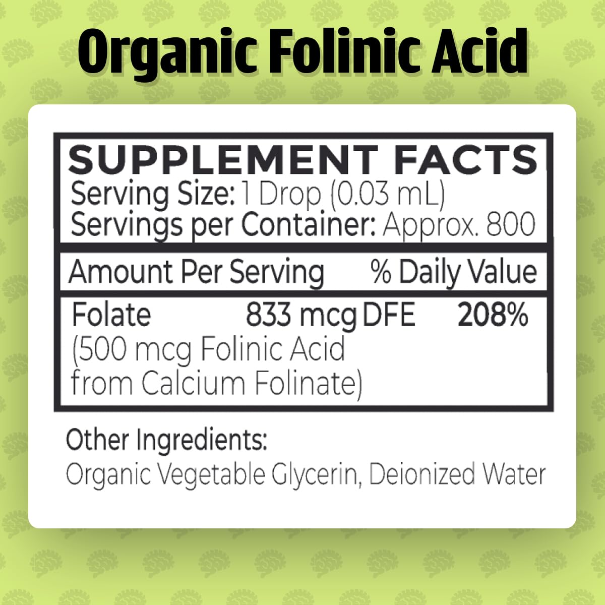 Unflavored drops pictured for easy dosing in daily routines.