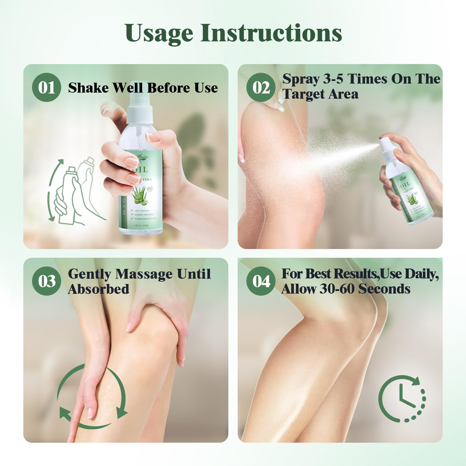 Dr.Herbarius Travel-size bottle shown for on-the-go relief.