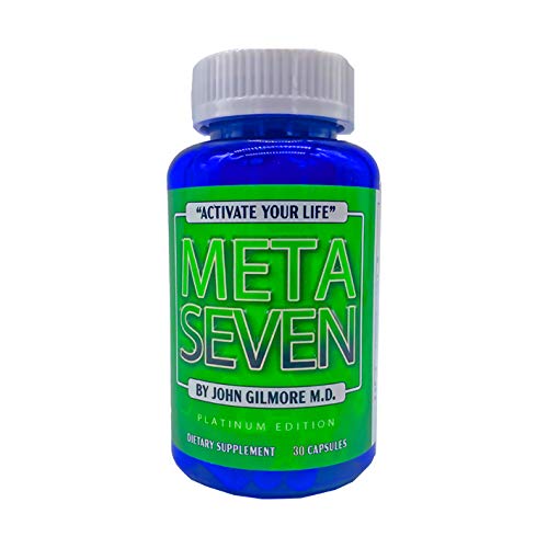 Meta Seven 90 Days bottle by Dr. John Gilmore for daily vitality support.