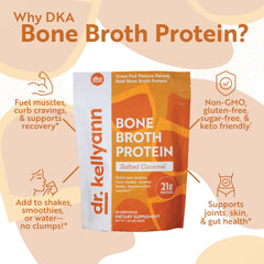 Dr. Kellyann ingredients panel confirms gluten-free and dairy-free clean ingredients.