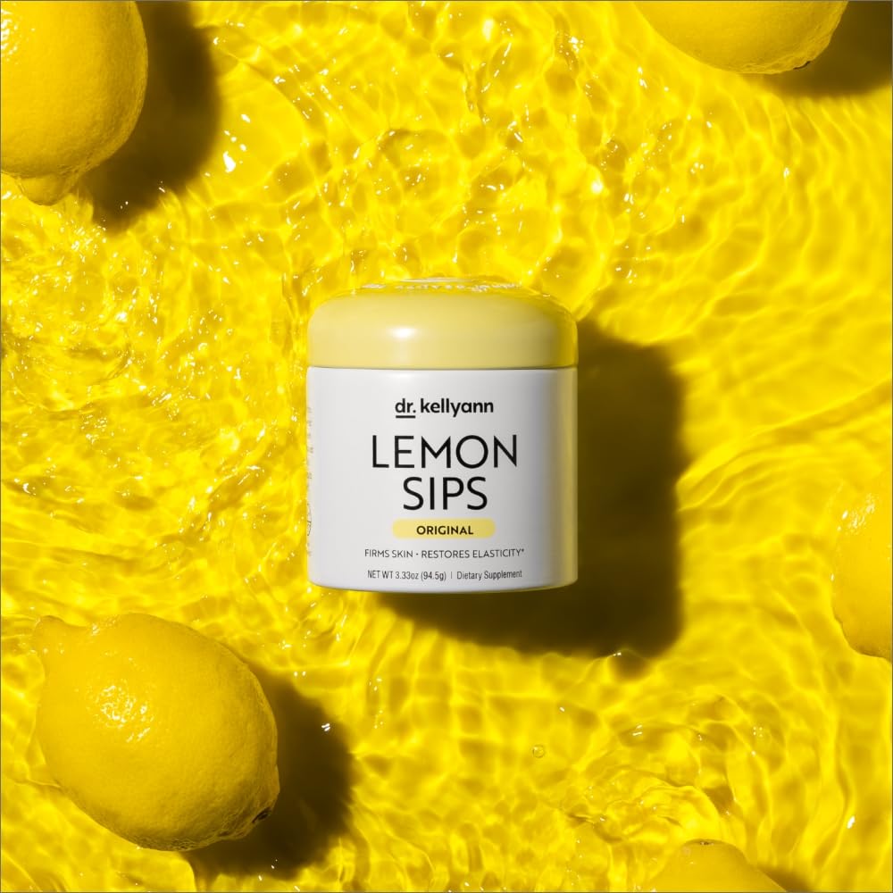 Dr. Kellyann Lemon Sips detox image representing gentle daily detox support