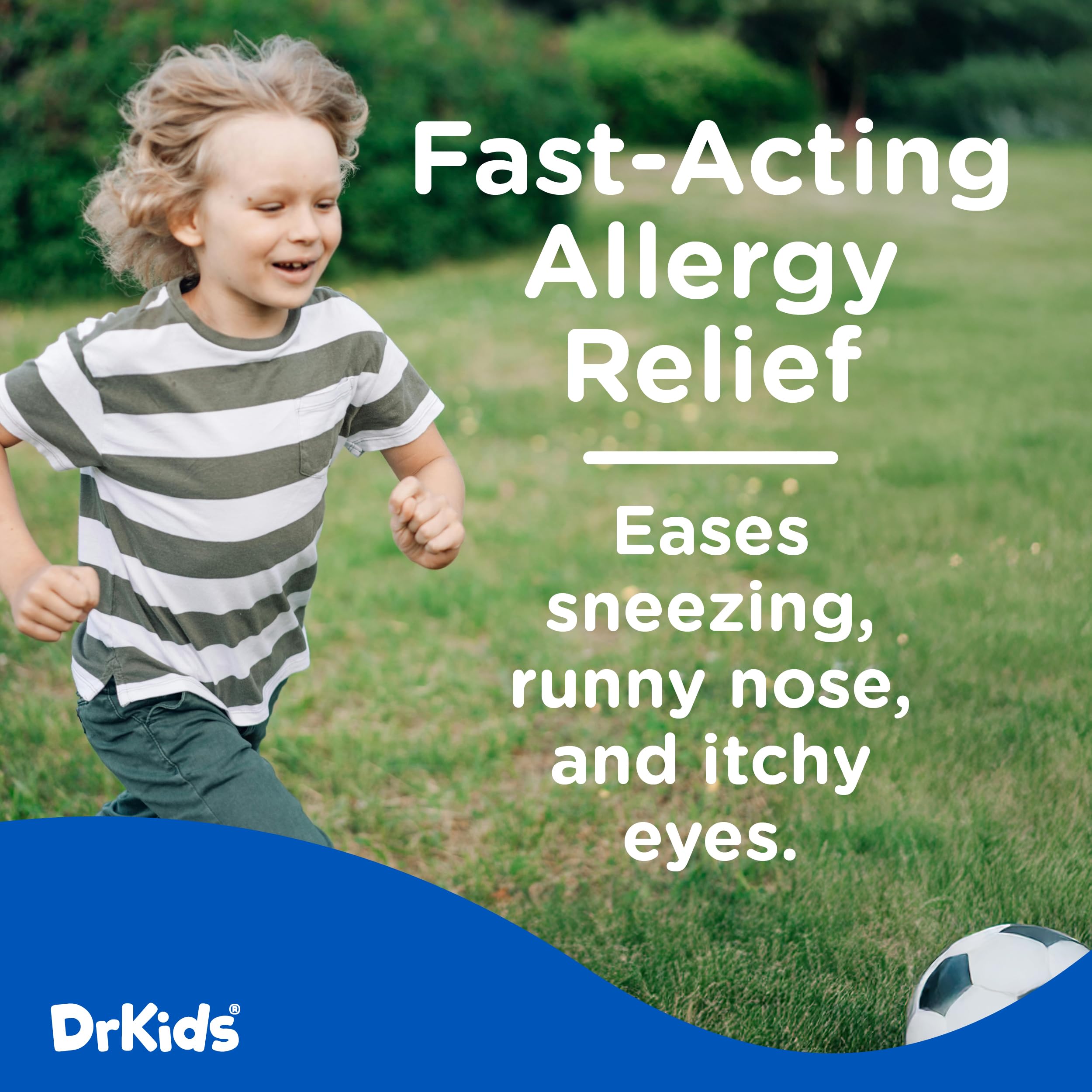 Close-up of Dr. Kids pre-measured dosage vial designed for kids.