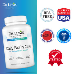 Brand label highlights mood support and clarity