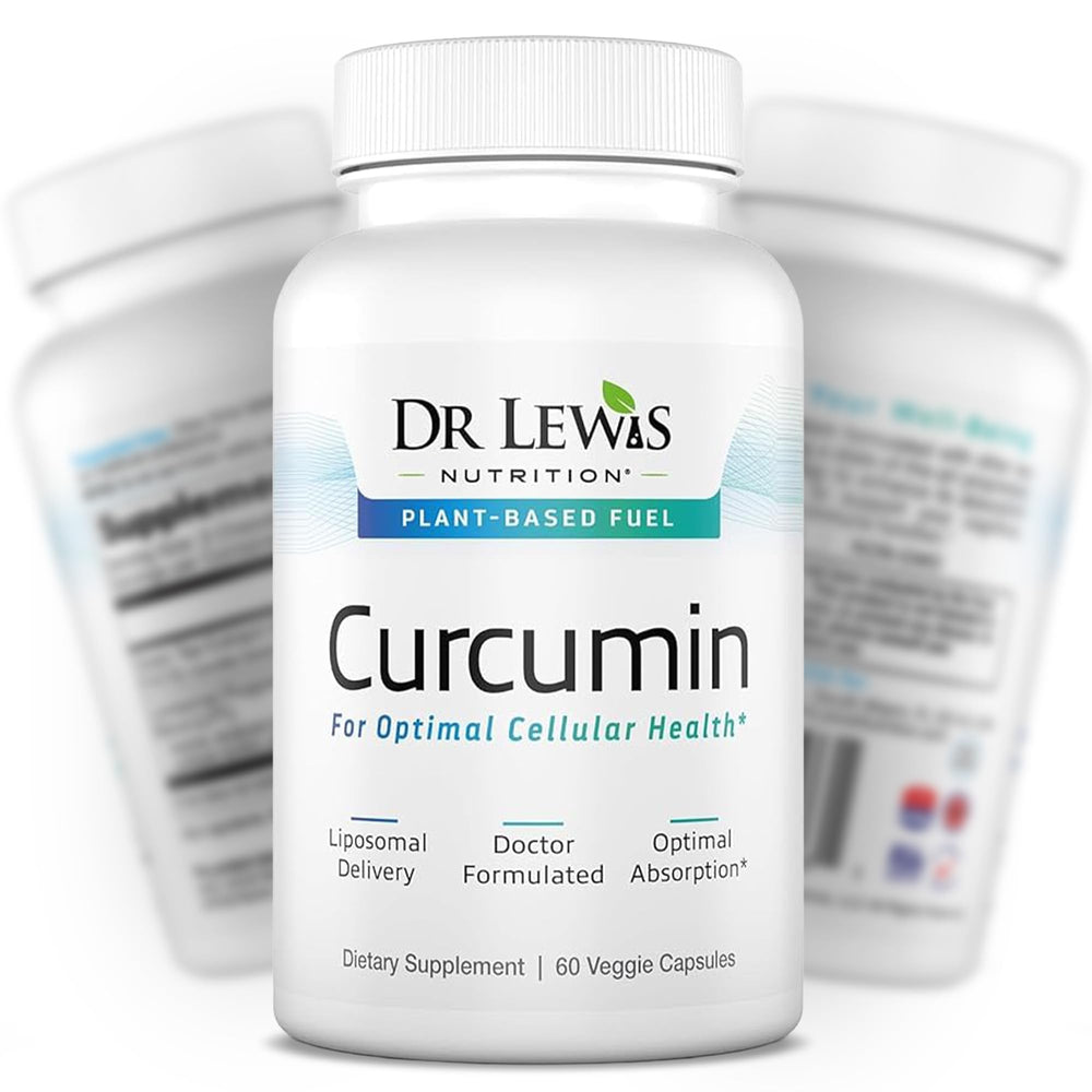 Dr Lewis Nutrition liposomal turmeric bottle ready for daily joint support.