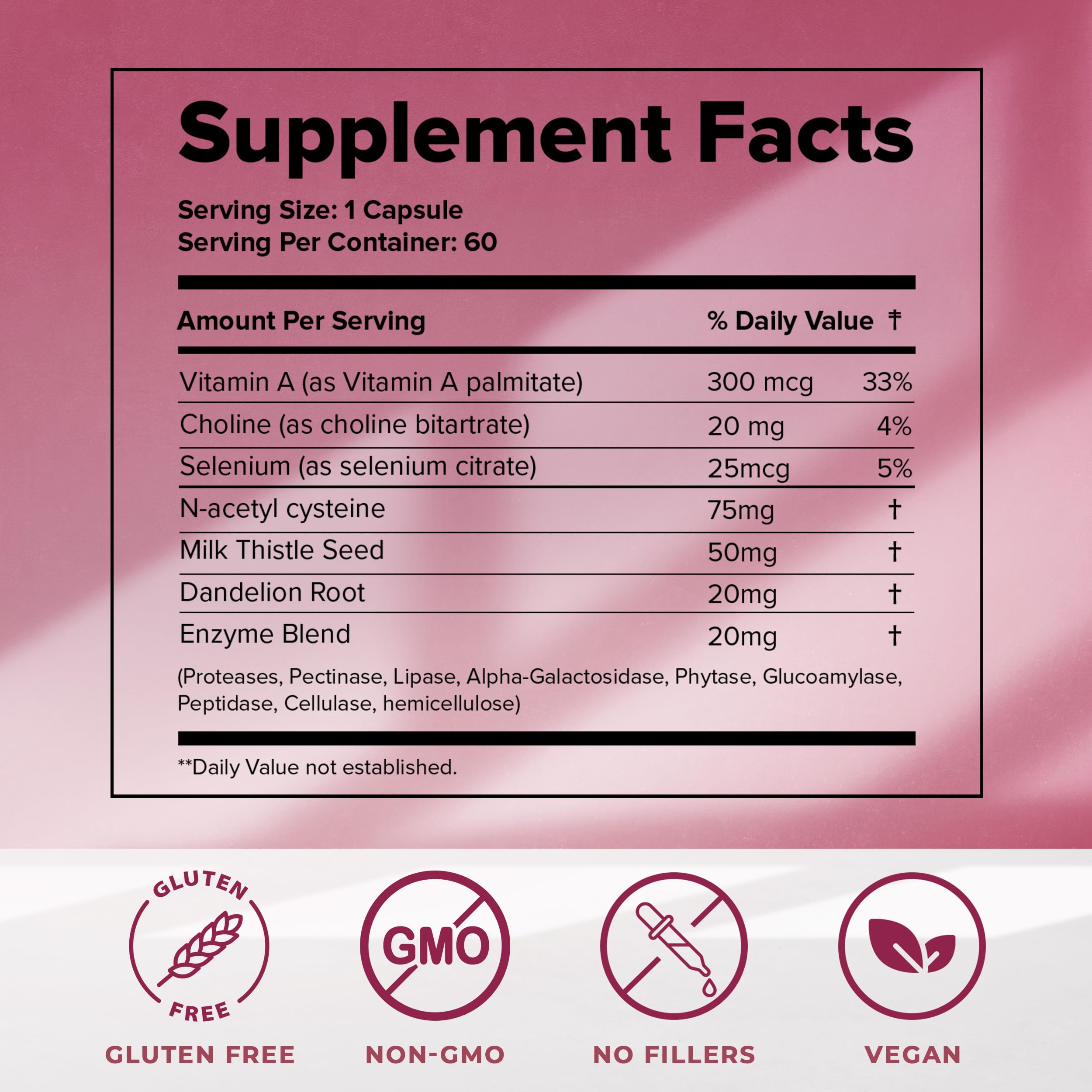Dosing scoop beside the bottle simplifies intake.