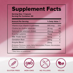 Dosing scoop beside the bottle simplifies intake.