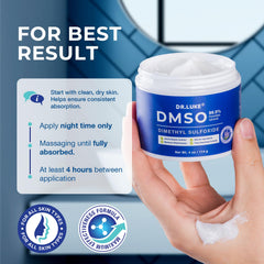 Dr. Luke DMSO Lavender scent provides gentle nighttime aroma.