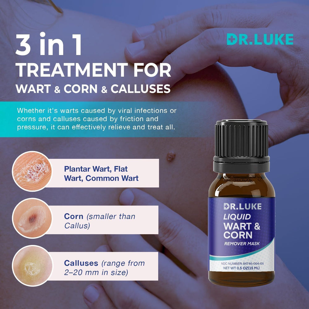 Dr. Luke Long-Lasting formula supports extended effect during foot care.
