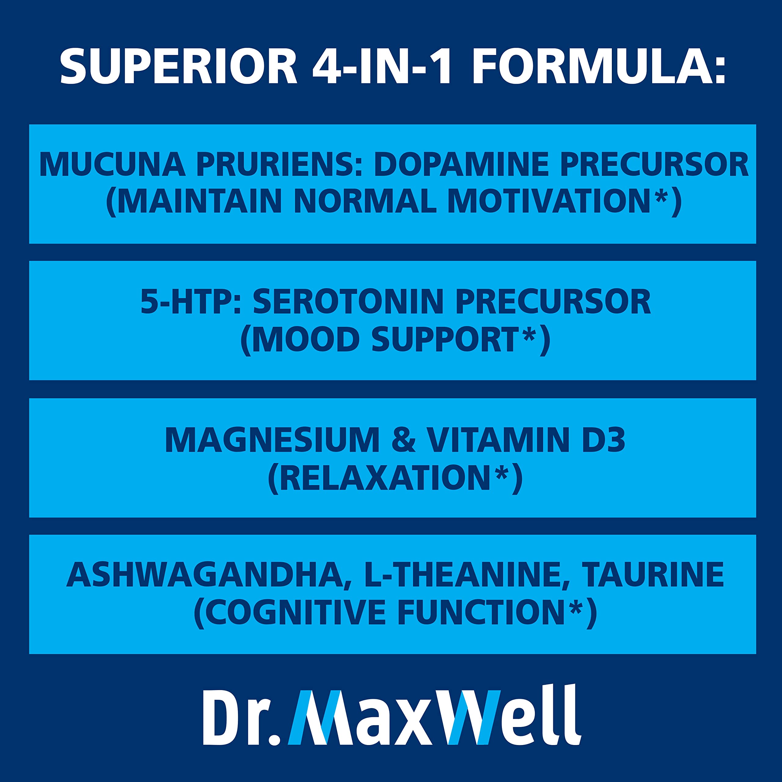 Dr. Maxwell 5-HTP-serotonin-precursor capsule supports approachable mood balance