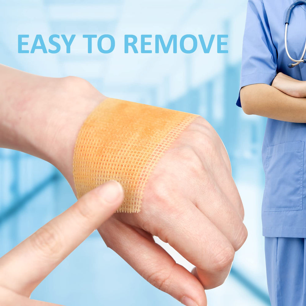 Dr. Med honey gauze dressing easy removal; non-stick contact reduces pain during changing.