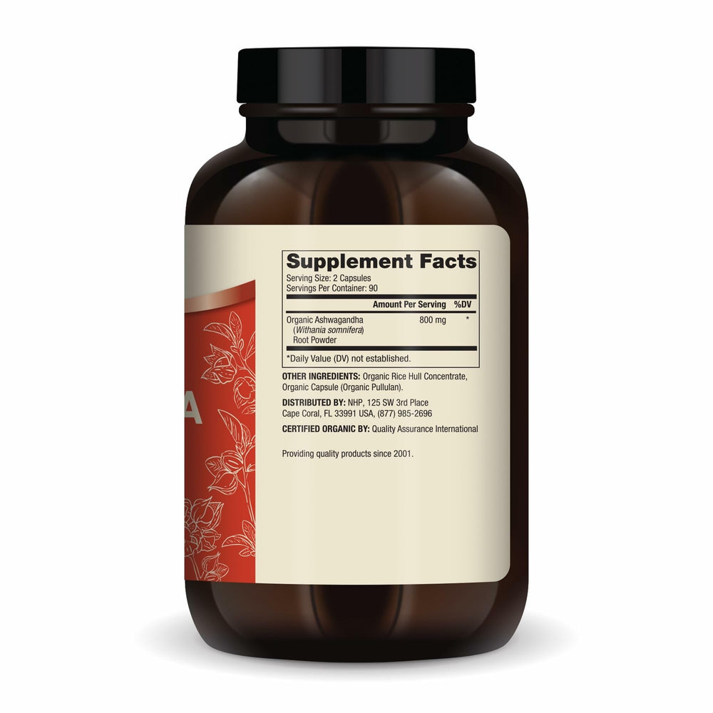 Dr Mercola Ashwagandha capsules shown for energy and stress support