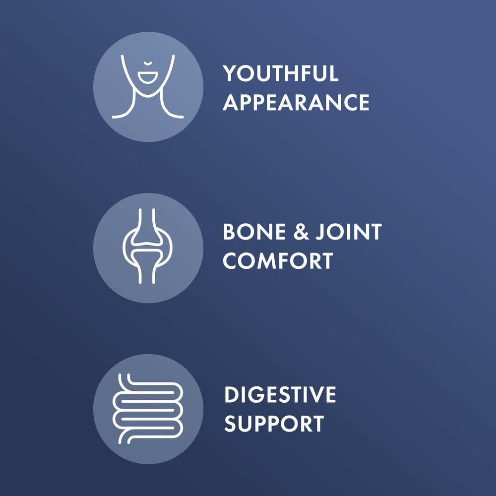 Pouring Dr. Mercola Collagen Complex into a beverage for easy mixing.