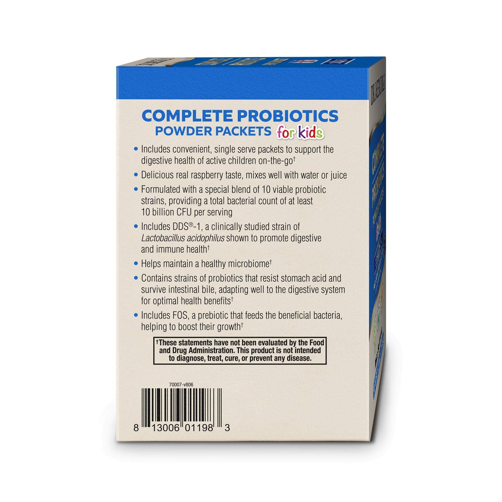 Close-up of the label showing strains and ingredients.