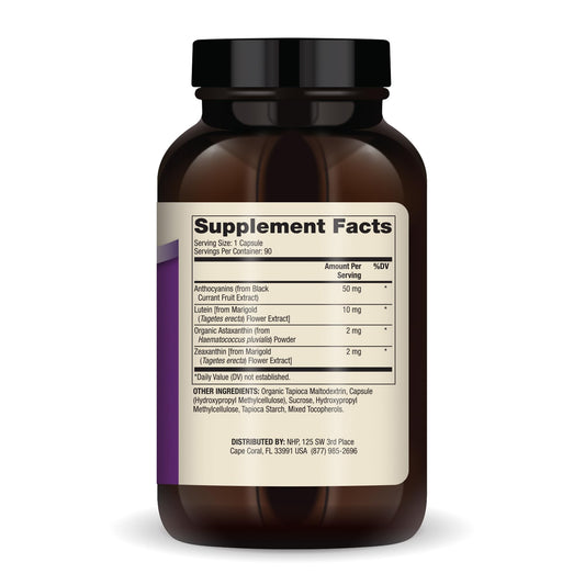 Capsules pack for convenient daily use with Dr. Mercola Eye Support
