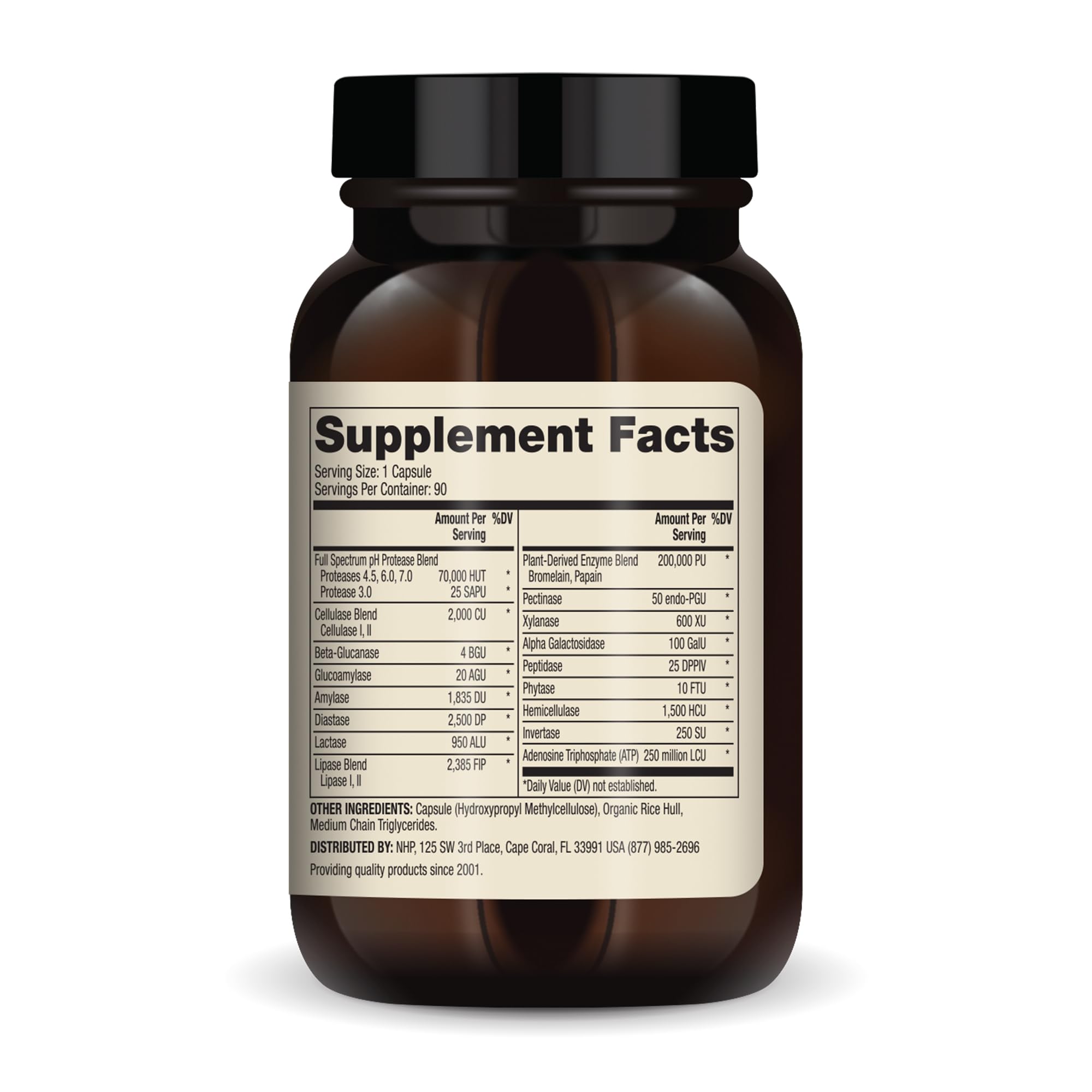 Dr. Mercola Full Spectrum Enzymes capsules closeup highlighting plant-based enzymes for digestion.