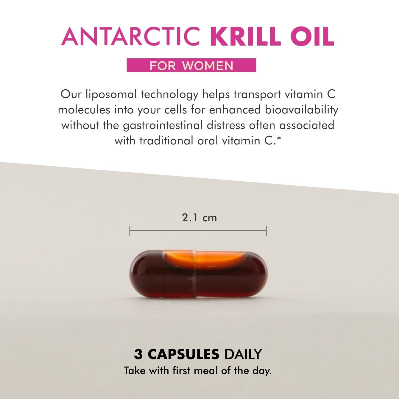Astaxanthin-rich formula image highlights 2 mg astaxanthin attention to cellular support.