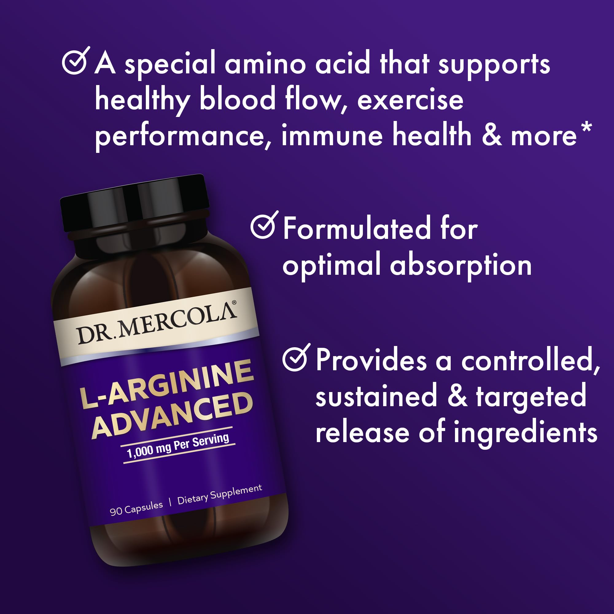 Serving scoop and label illustrating 1,000 mg per serving